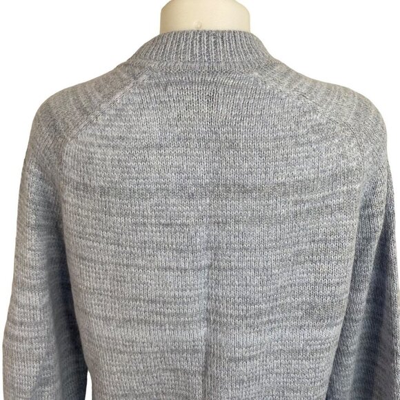 Steven Alan Baby Alpaca Light Baby Blue Pull Over Sweater Size S - Picture 9 of 10